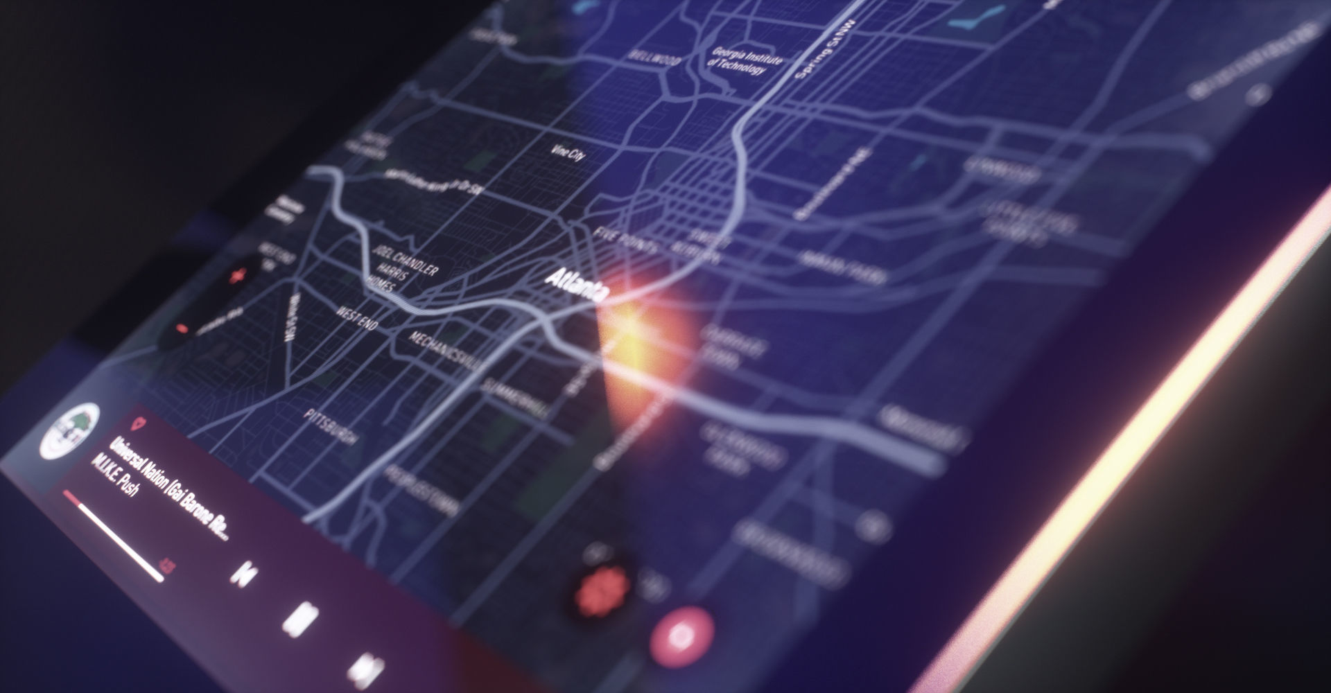 Tesla Roadster 2 Electric Supercar Low-poly 3D model_33