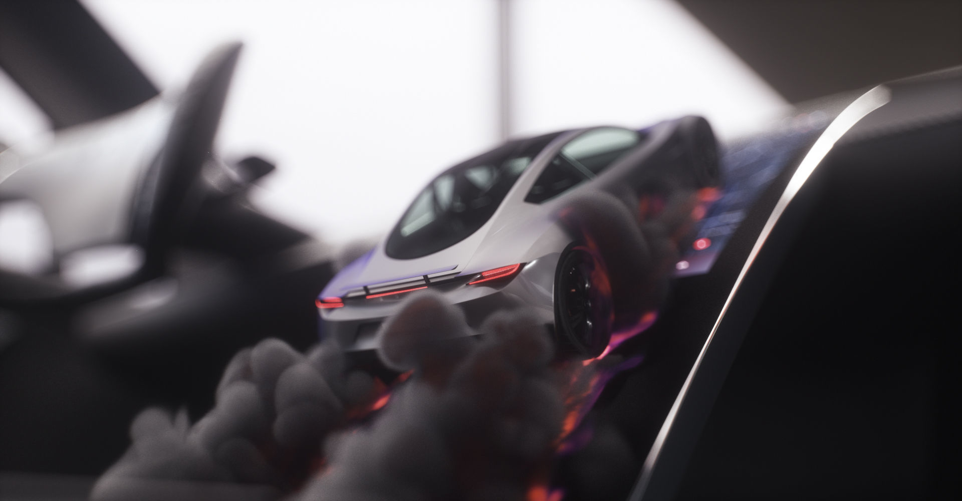 Tesla Roadster 2 Electric Supercar Low-poly 3D model_35