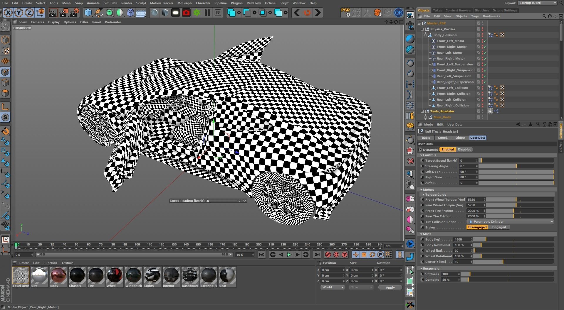 Tesla Roadster 2 Electric Supercar Low-poly 3D model_45