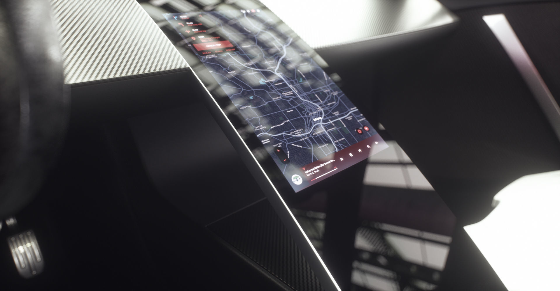 Tesla Roadster 2 Electric Supercar Low-poly 3D model_32