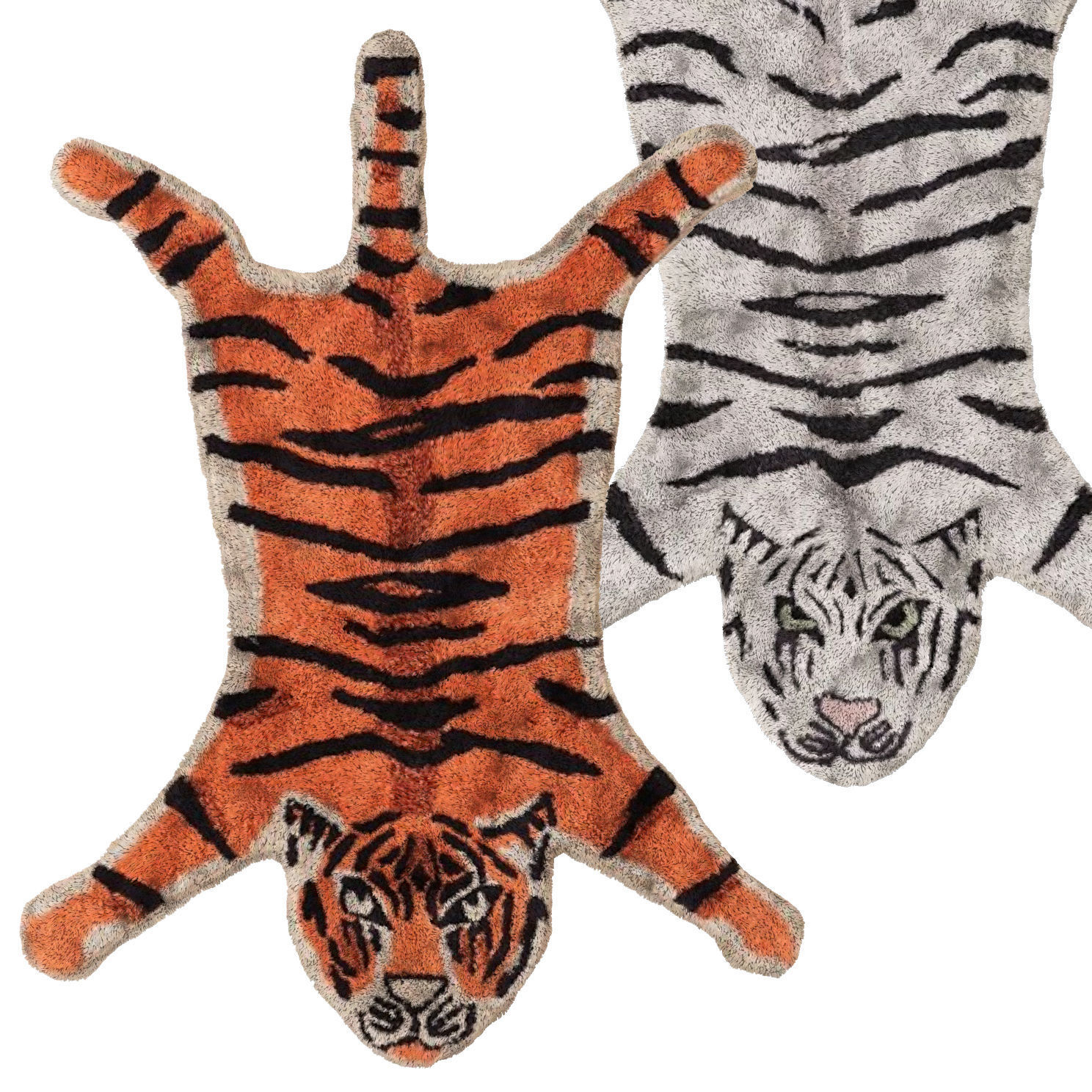 Tiger Bath Mat Urban Outfitters 3D model CGTrader