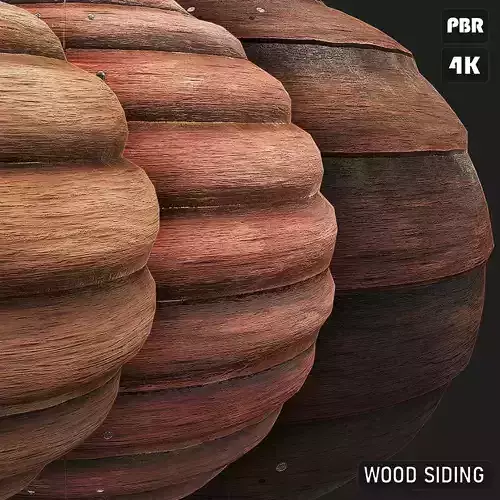 PBR Wood Siding Texture