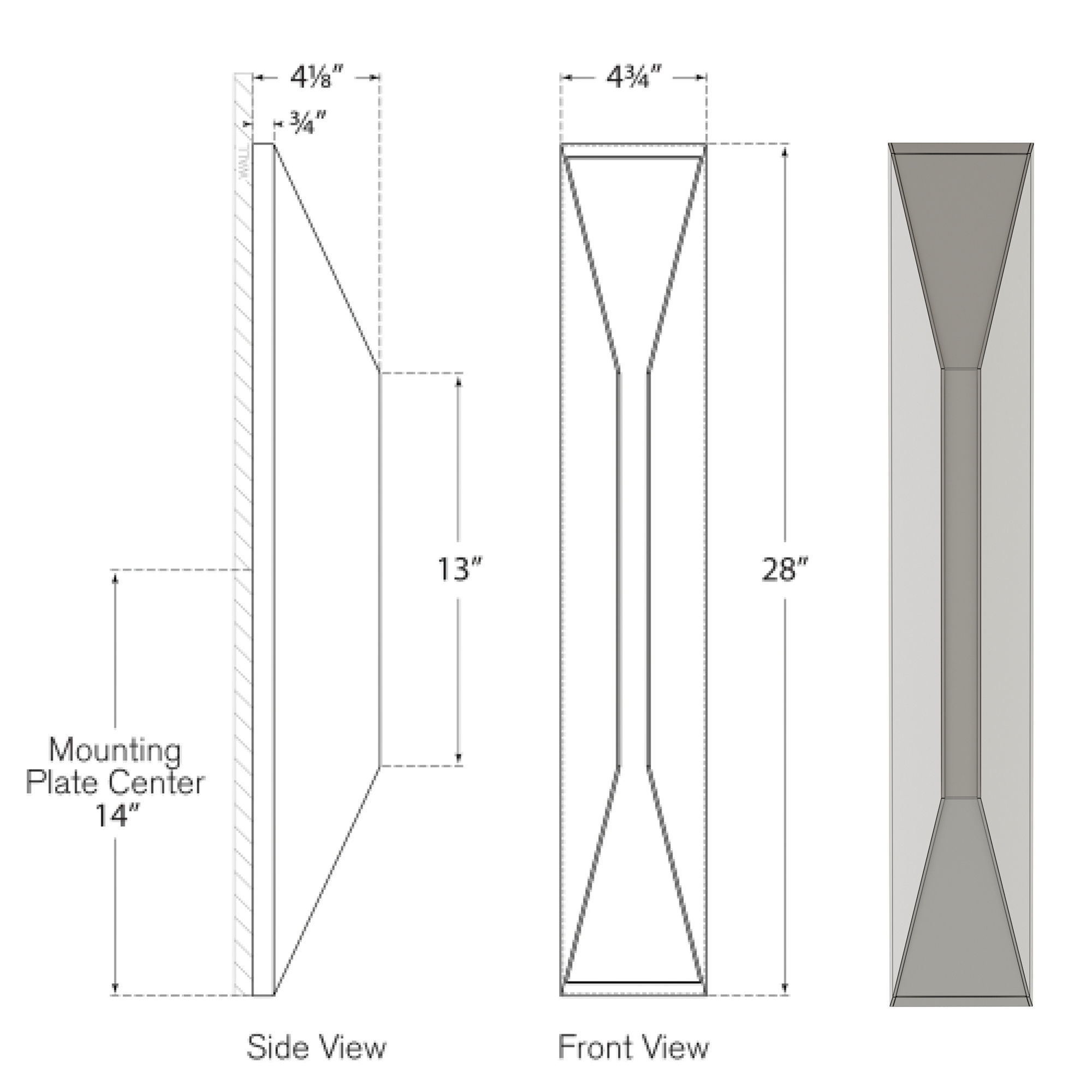 Stretto Scone by Kelly Wearstler 3D model_3