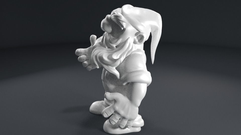 Strong gnome 3D model 3D printable | CGTrader