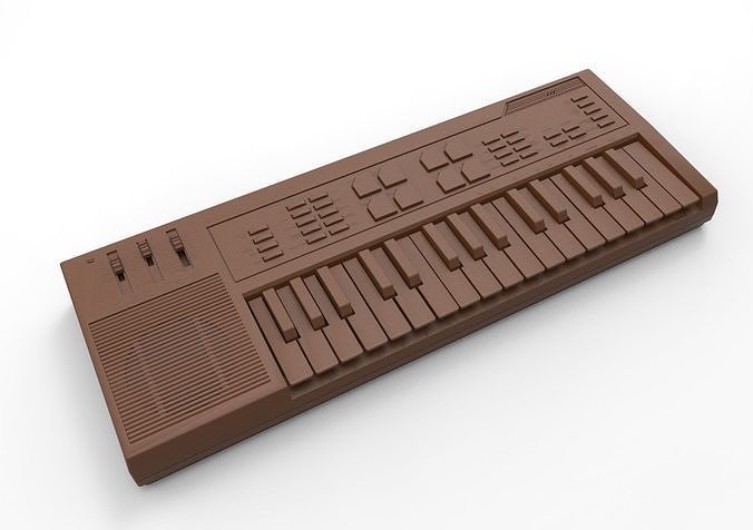 synthesizer chocolate 3D print model