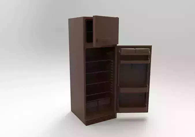 refrigerator mod2 3D print model