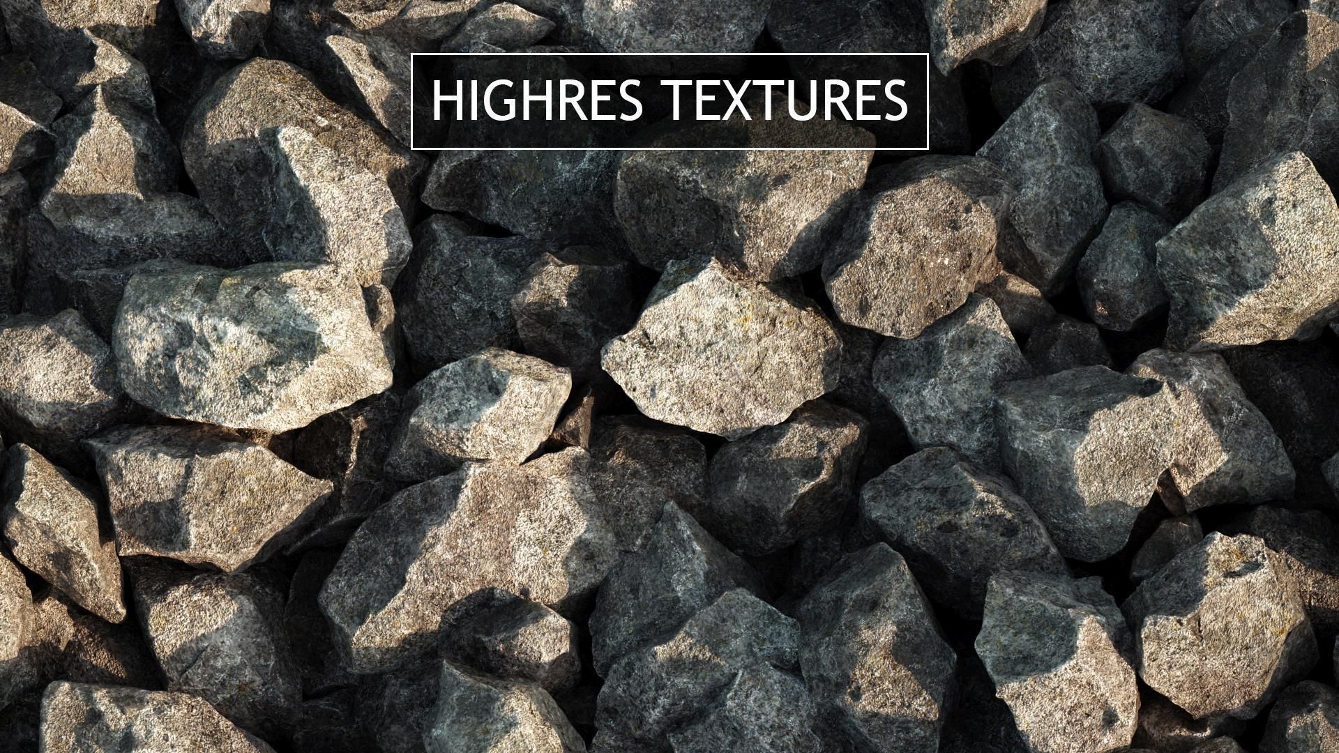 ROCK PACK 01 3D model_2