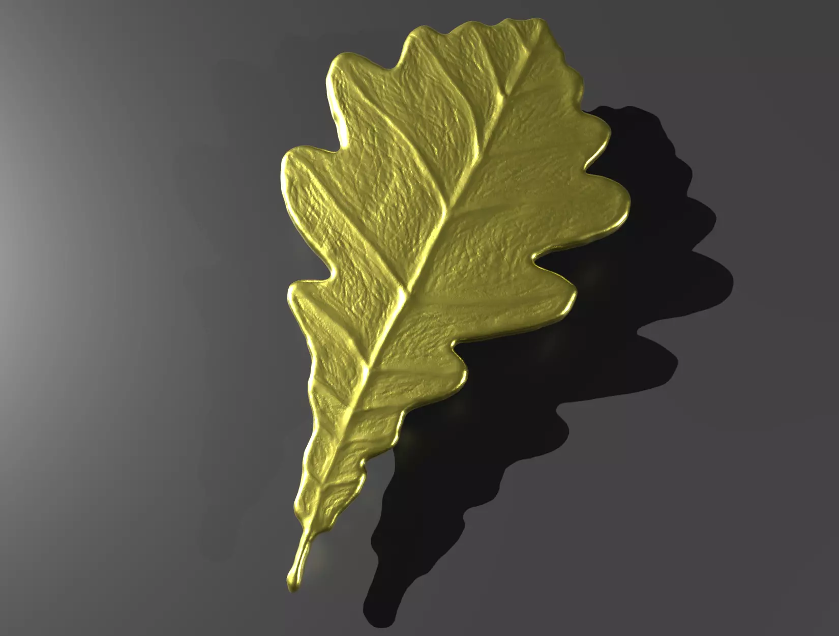 OAK LEAF 3D print model