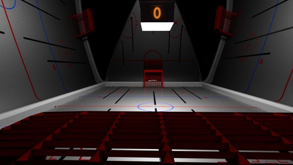 Ice Hockey Table 3D model_4