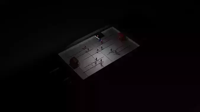 Ice Hockey Table 3D model