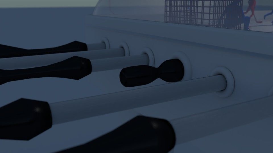 Ice Hockey Table 3D model_3