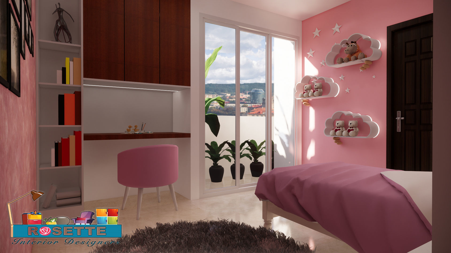 kids room  3D model_7