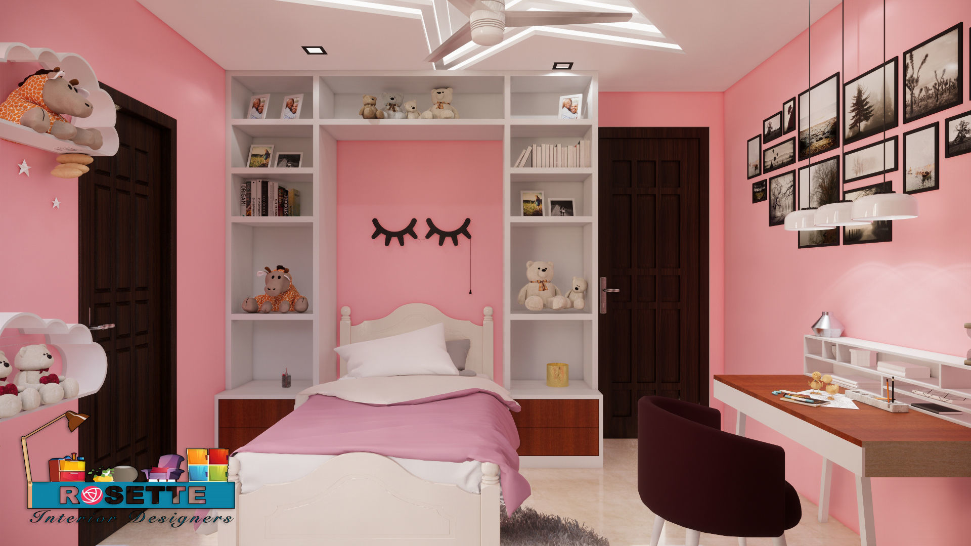 kids room  3D model_1