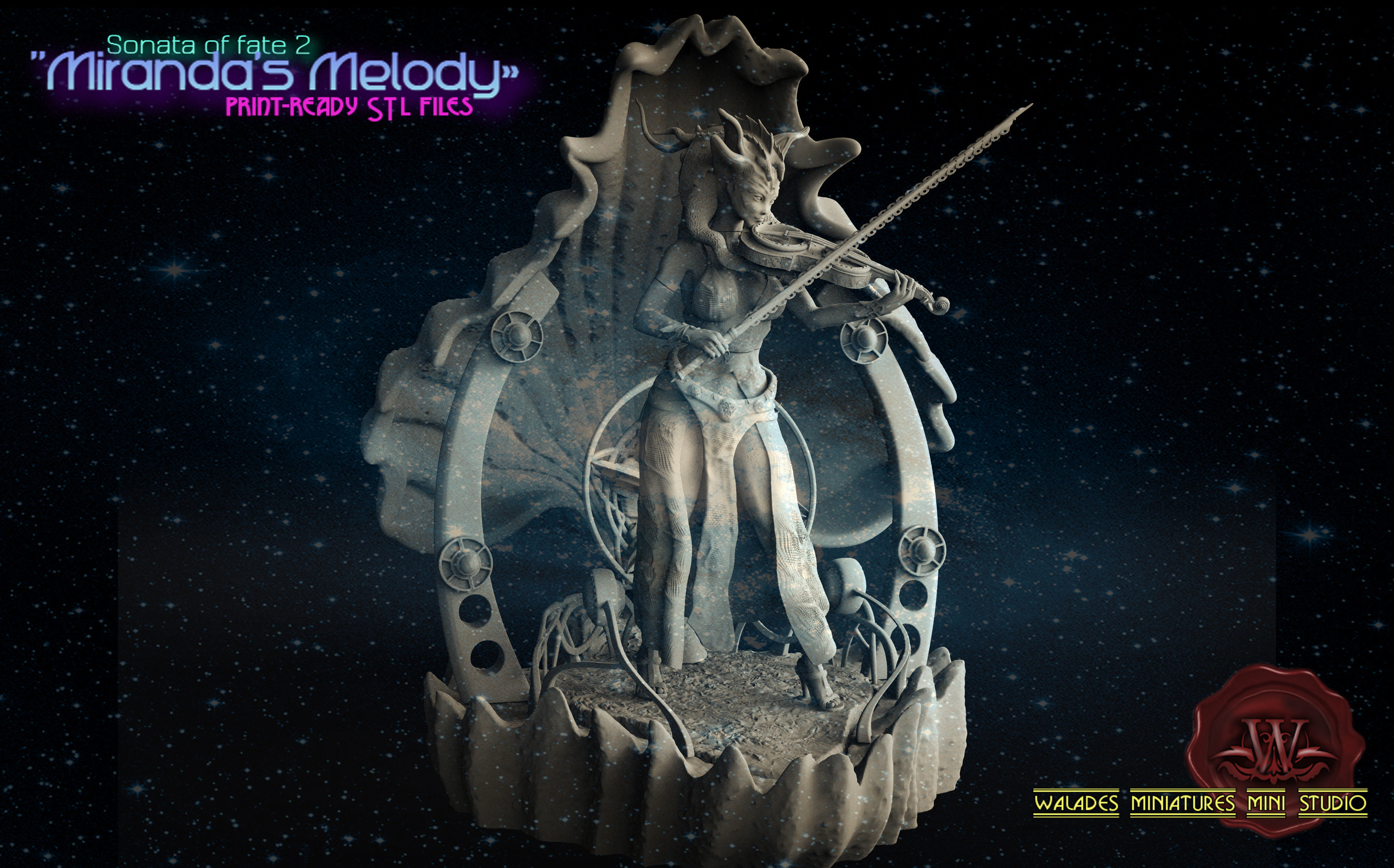 Miranda s  Melody 3D print model_1