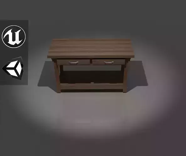 Coffee-Table wooden table