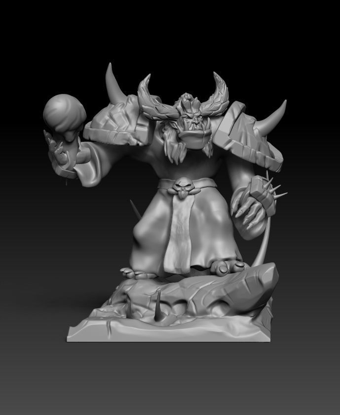 Orc FanSculp 3d model 3D print model_4