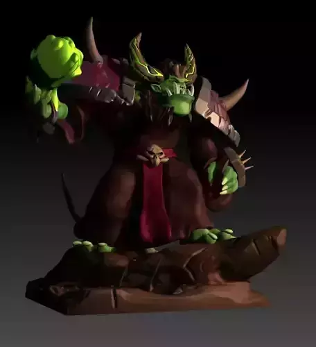 Orc FanSculp 3d model