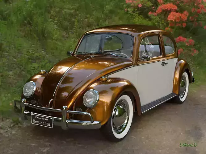 Golden Beetle Fusca 1969