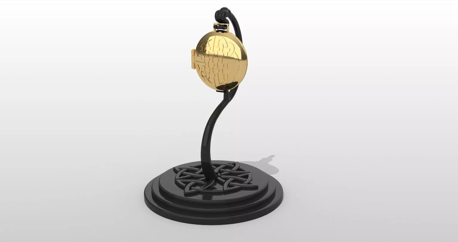 Memento Locket and Stand For 3D Print 3D print model_0