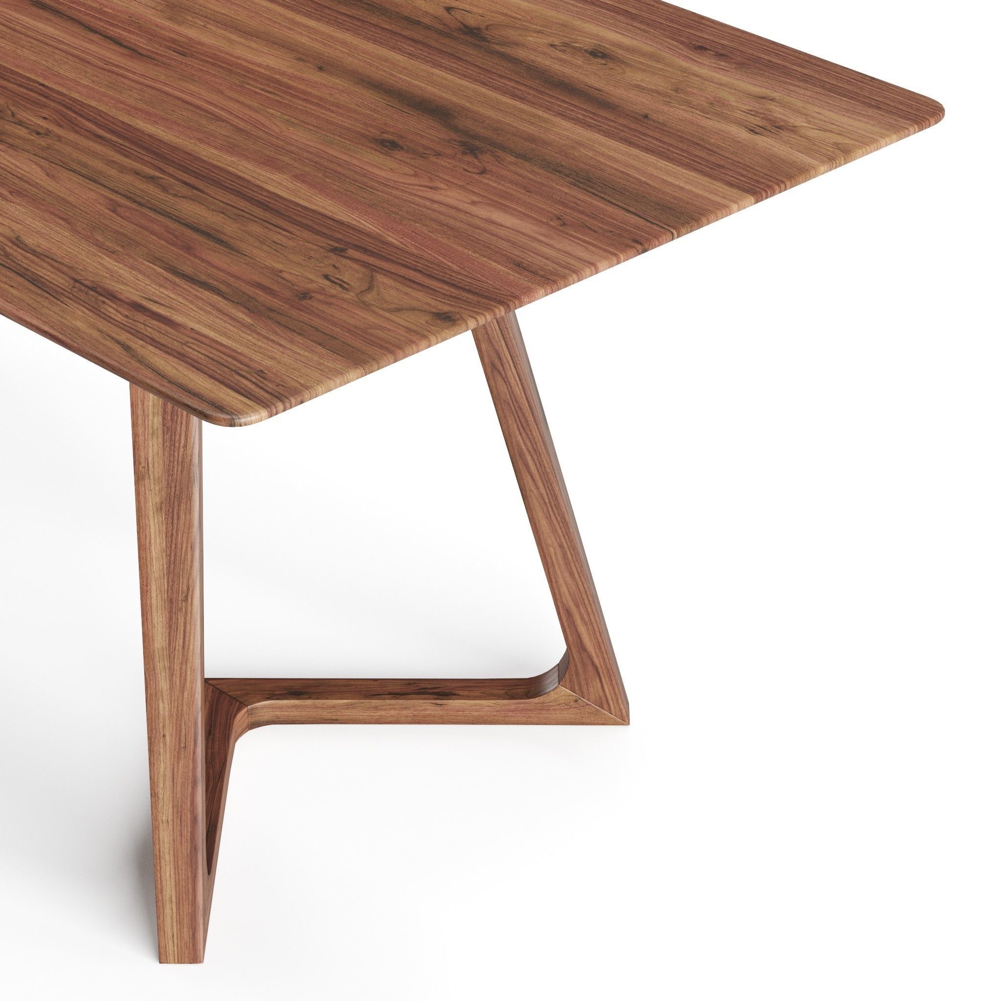 Godenza Dining Table Low-poly 3D model_2