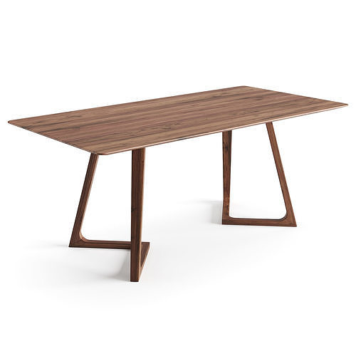 Godenza Dining Table Low-poly 3D model
