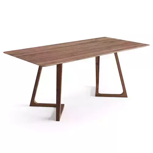 Godenza Dining Table Low-poly 3D model
