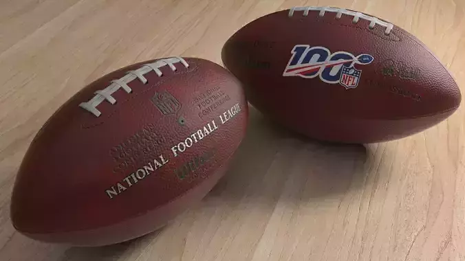 NFL football The Duke  100