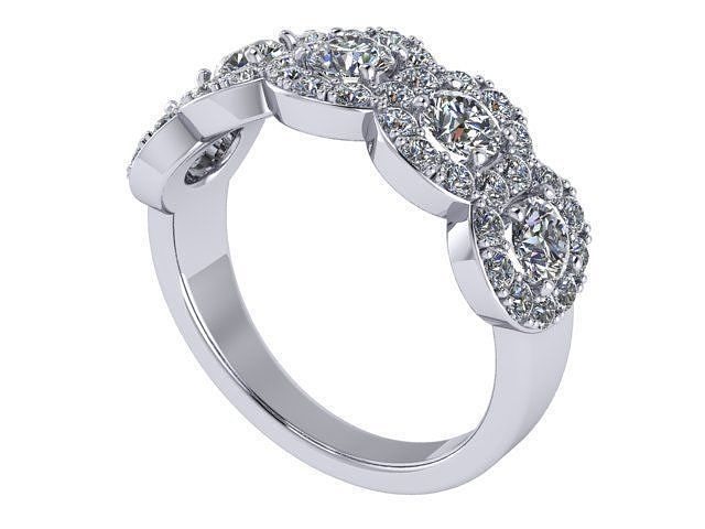 BIG RING WITH BIG CIRCLES v2 3D print model
