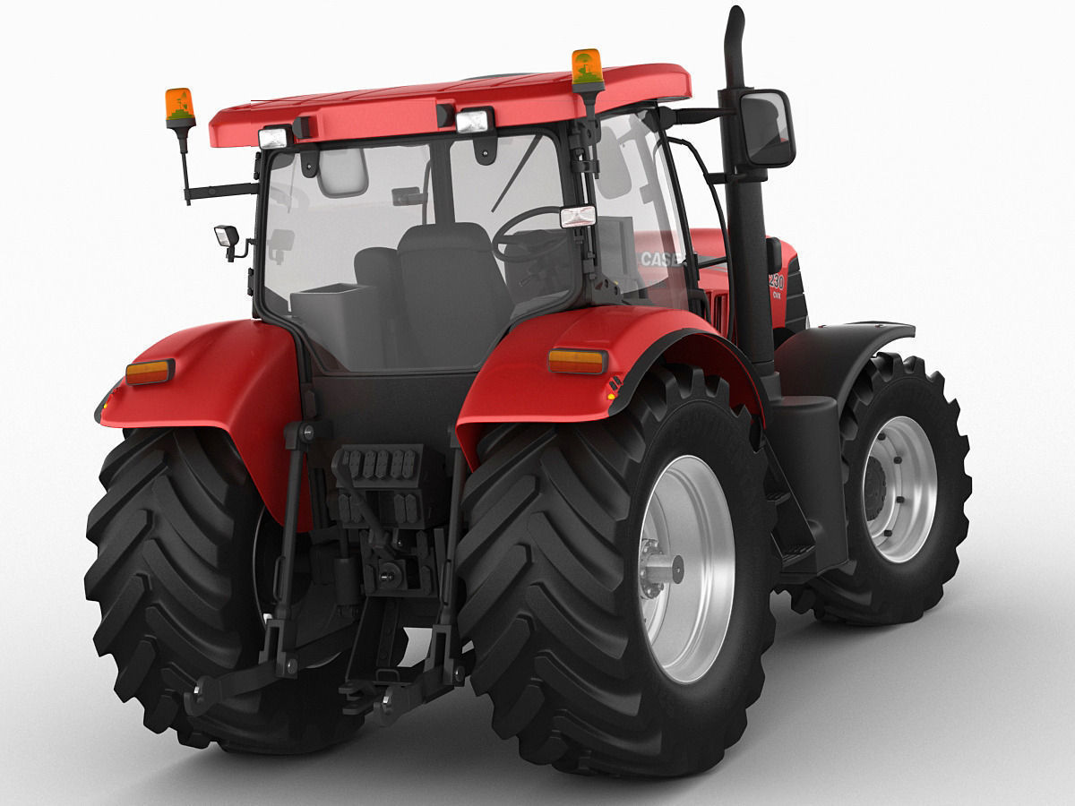 Case IH Puma Tractor 3D model_1