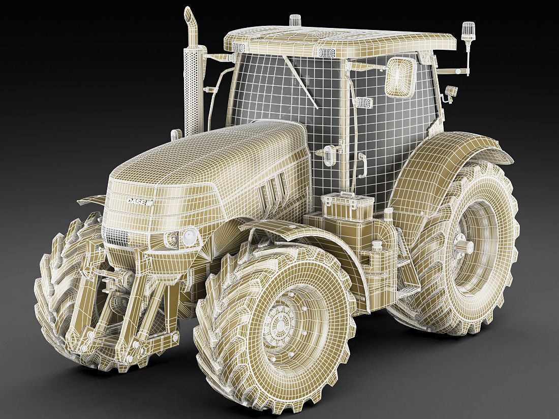 Case IH Puma Tractor 3D model_20