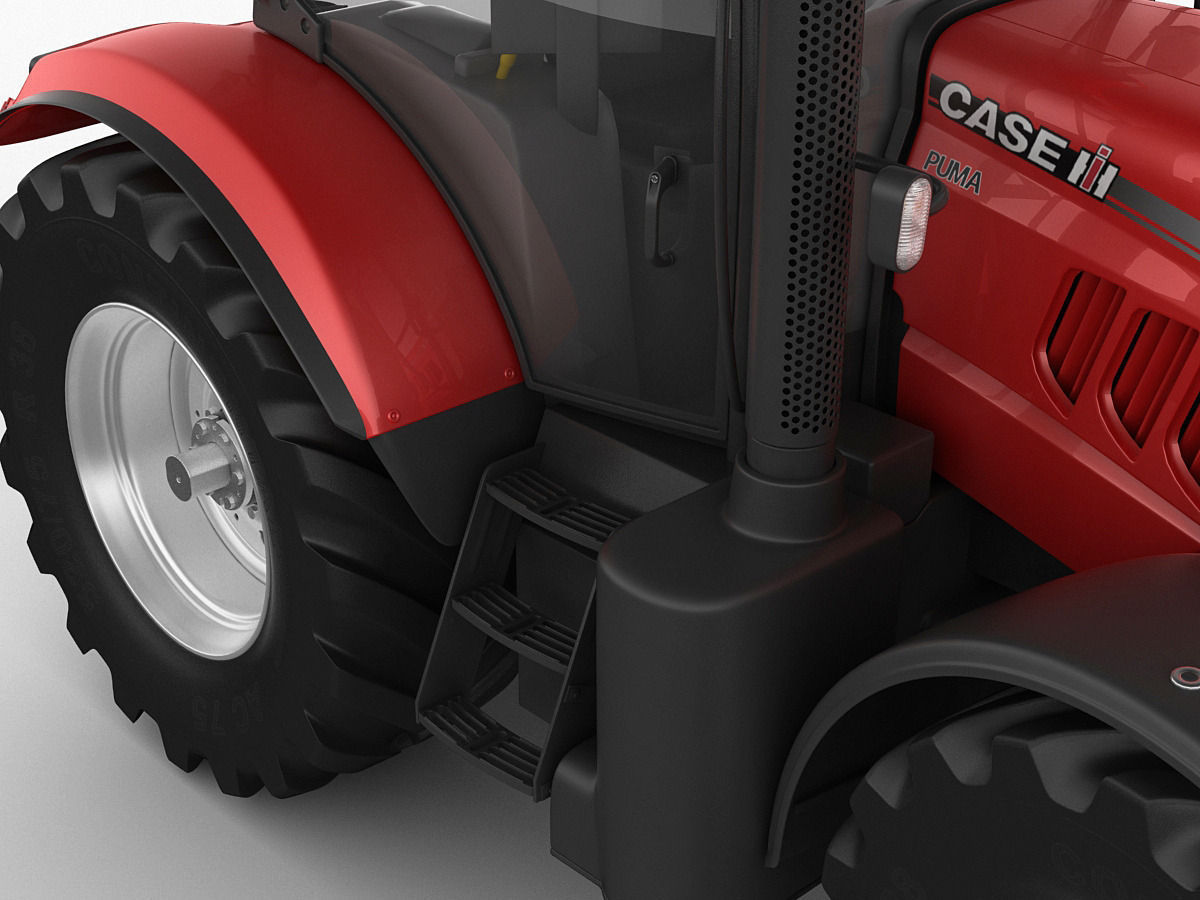 Case IH Puma Tractor 3D model_10