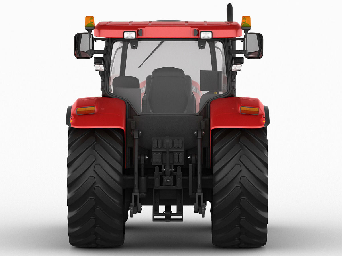 Case IH Puma Tractor 3D model_12