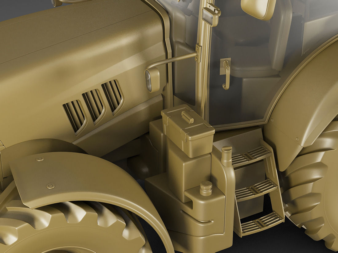 Case IH Puma Tractor 3D model_19