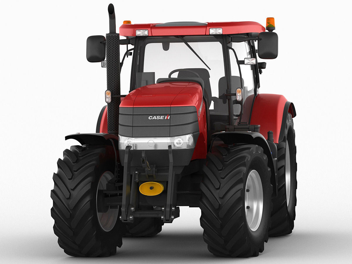 Case IH Puma Tractor 3D model_11