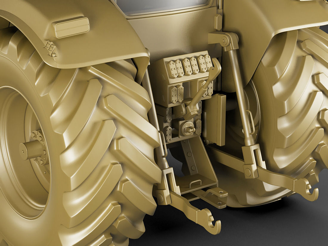 Case IH Puma Tractor 3D model_18