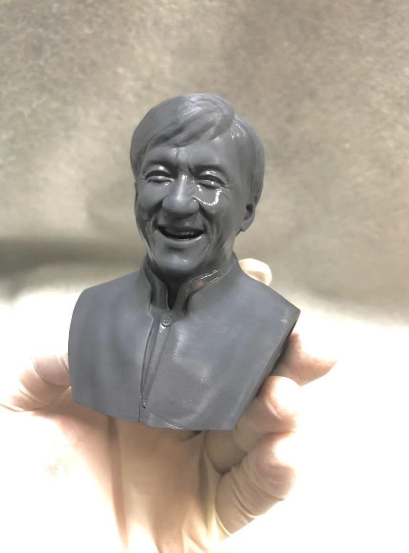 Jackie Chan bust likeness 3D print model_2