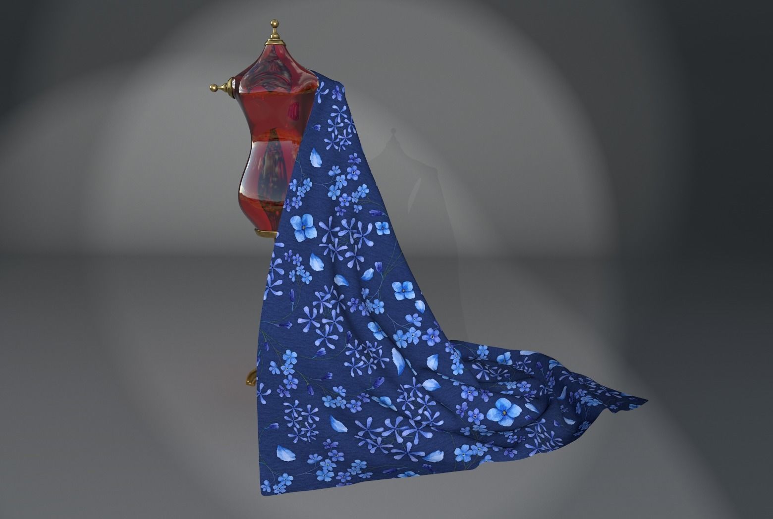 Fabric Vol 02 - Floral PBR Texture_7