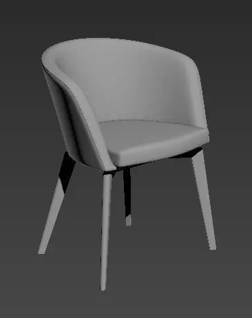 interior chair Free 3D model_0