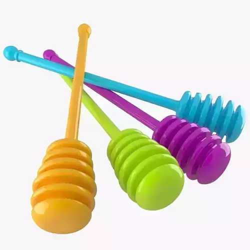 Plastic Honey Drizzler 3D model