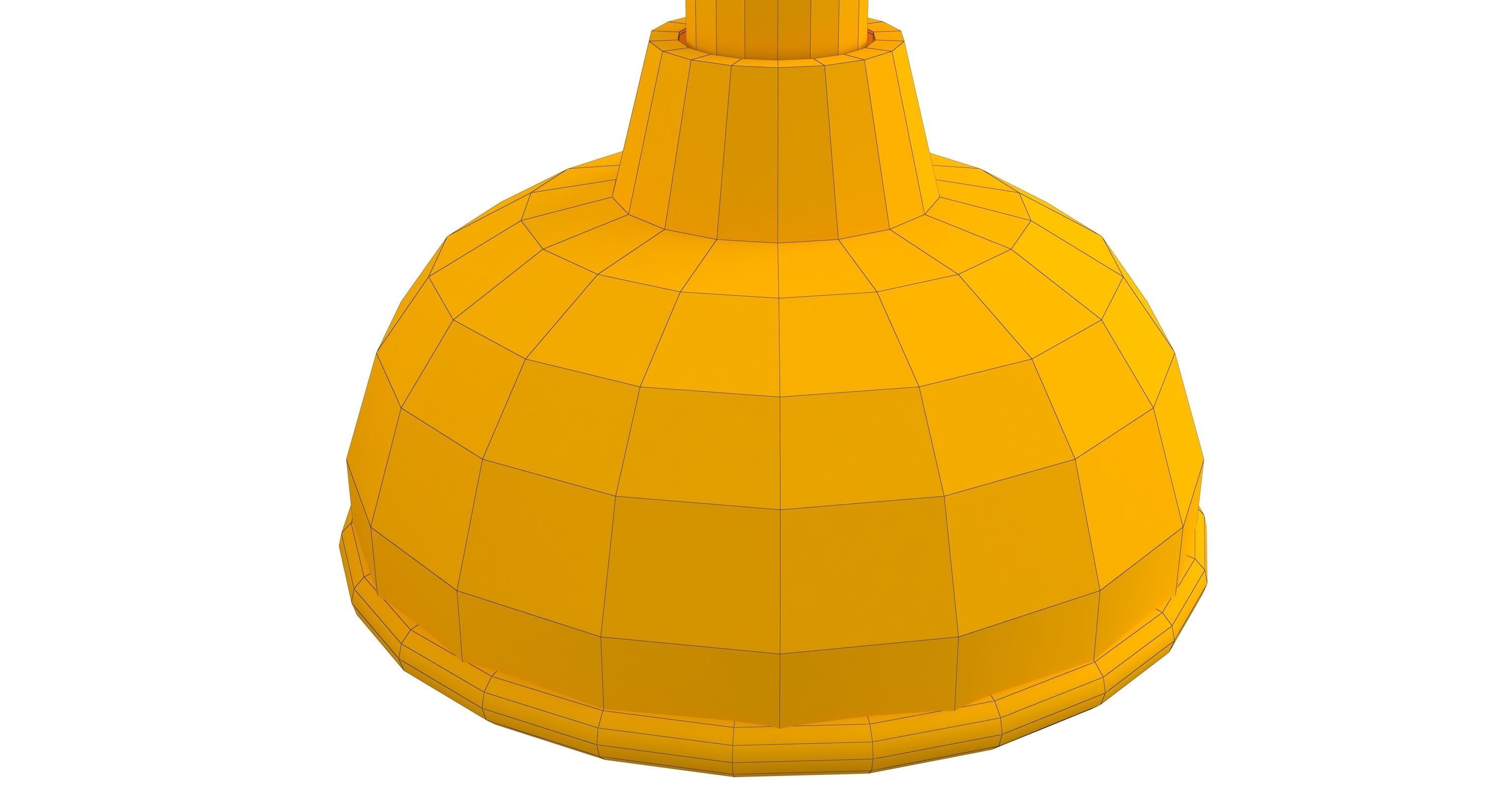 Plunger two wooden spoons 3D model_7