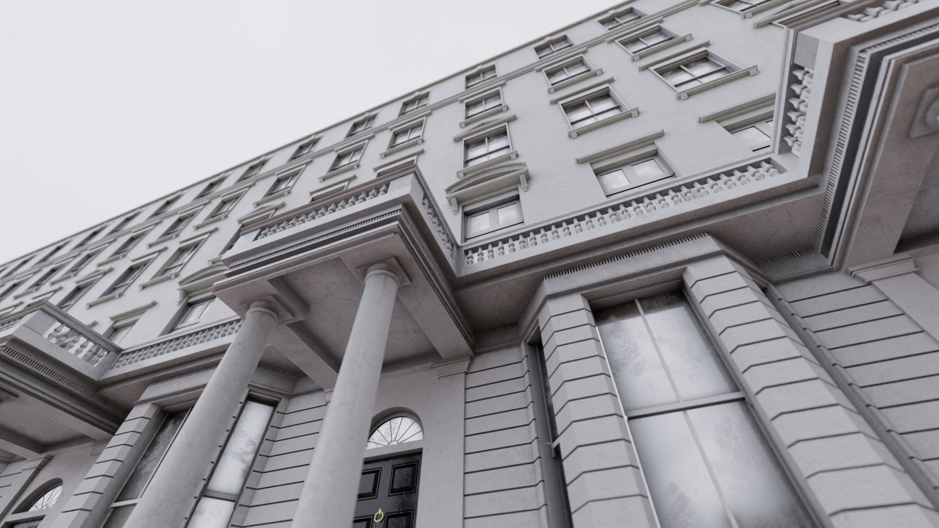 London Modular Facade 3D model_1