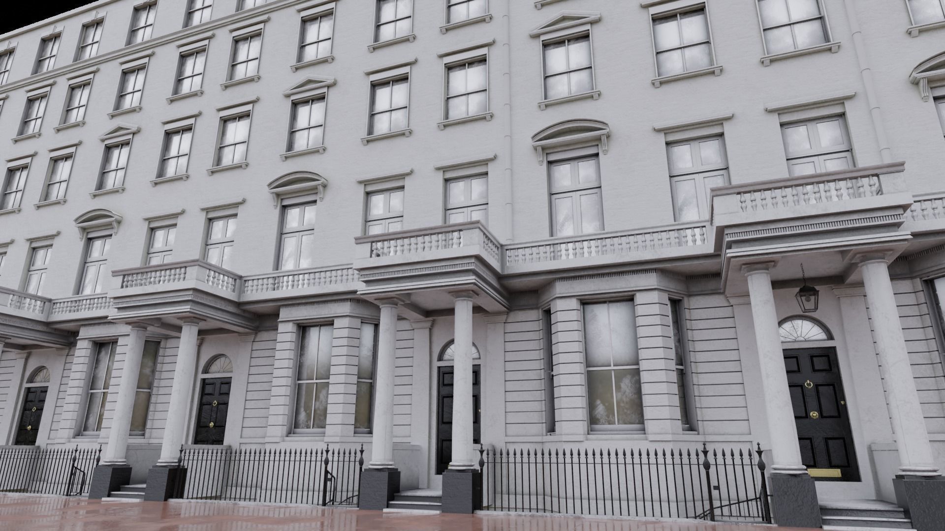 London Modular Facade 3D model_2