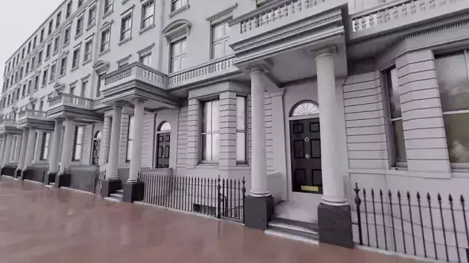 London Modular Facade 3D model
