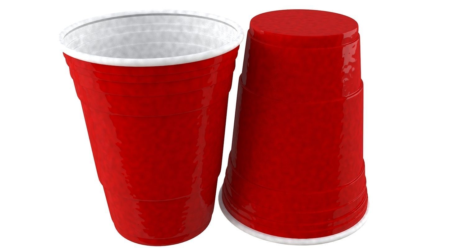 Red Solo Cup 3D model_3