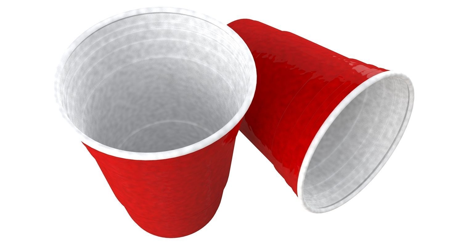 Red Solo Cup 3D model_2