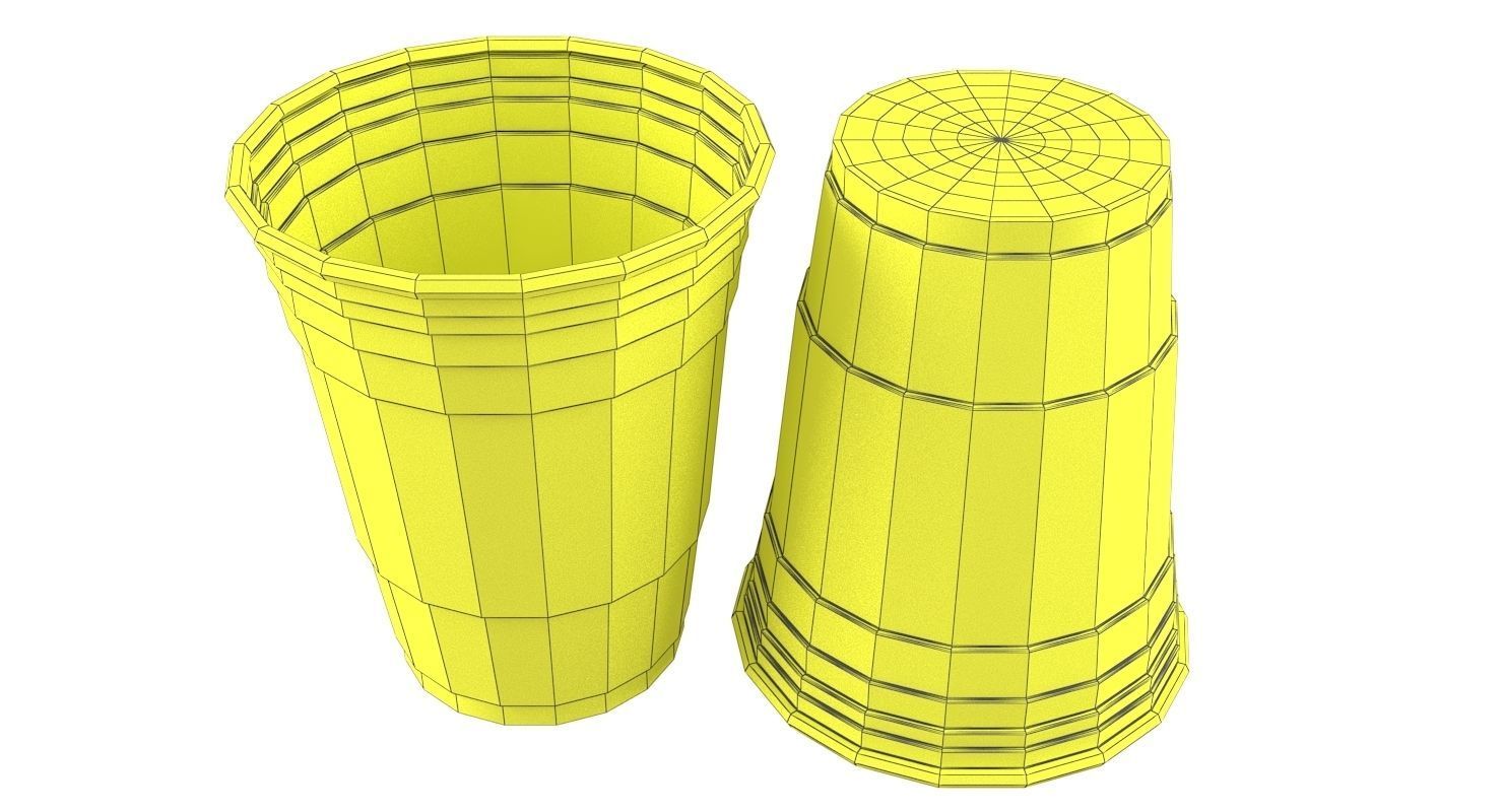 Red Solo Cup 3D model_5