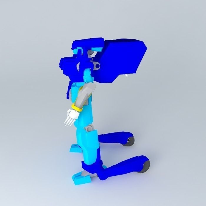 Burai Experimental Radiant Wave Type Free 3D model_2