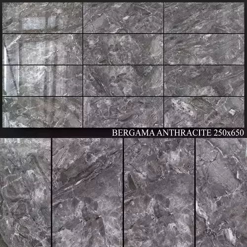 Yurtbay Seramik Bergama Anthracite 250x650 3D model