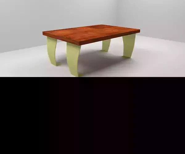 table with wooden top and legs
