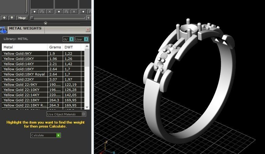 4 20 Man ring 3D print model_5